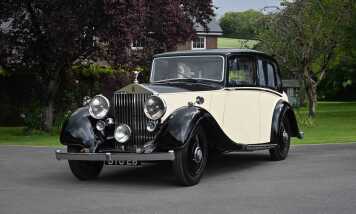 1937 Rolls-Royce 25/30 Saloon by Mann Egerton