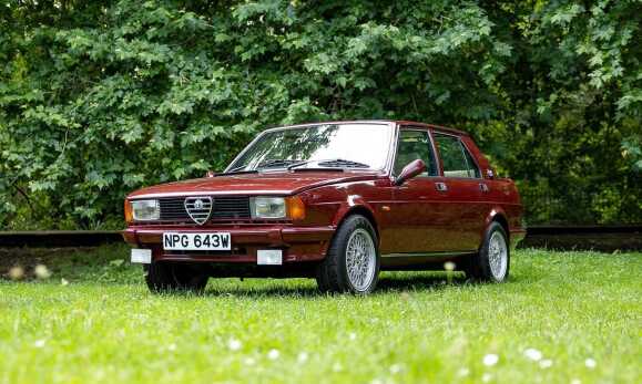 1981 Alfa Romeo Giulietta 2.0 Turbo Bell & Covill Intercooled