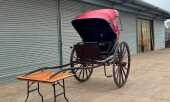 Hooded Gig Horse Carriage - Offered without reserve