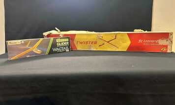 Vintage Glider construction kits - Offered without reserve