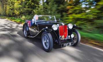 1947 MG TC ex-Police car