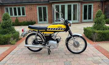 1977 Yamaha FS1-E - From the Shamley collection, Rare de restricted Auto Lube in stunning order