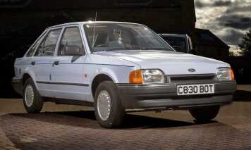1986 Ford Escort L - Offered without reserve