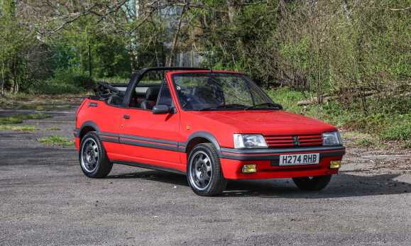 1991 Peugeot 205 CTi (1.9 litre)