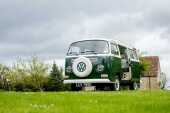 1972 Volkswagen T2 Camper - Vango air driveaway awning included - 17