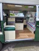 1972 Volkswagen T2 Camper - Vango air driveaway awning included - 69