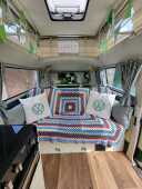 1972 Volkswagen T2 Camper - Vango air driveaway awning included - 71